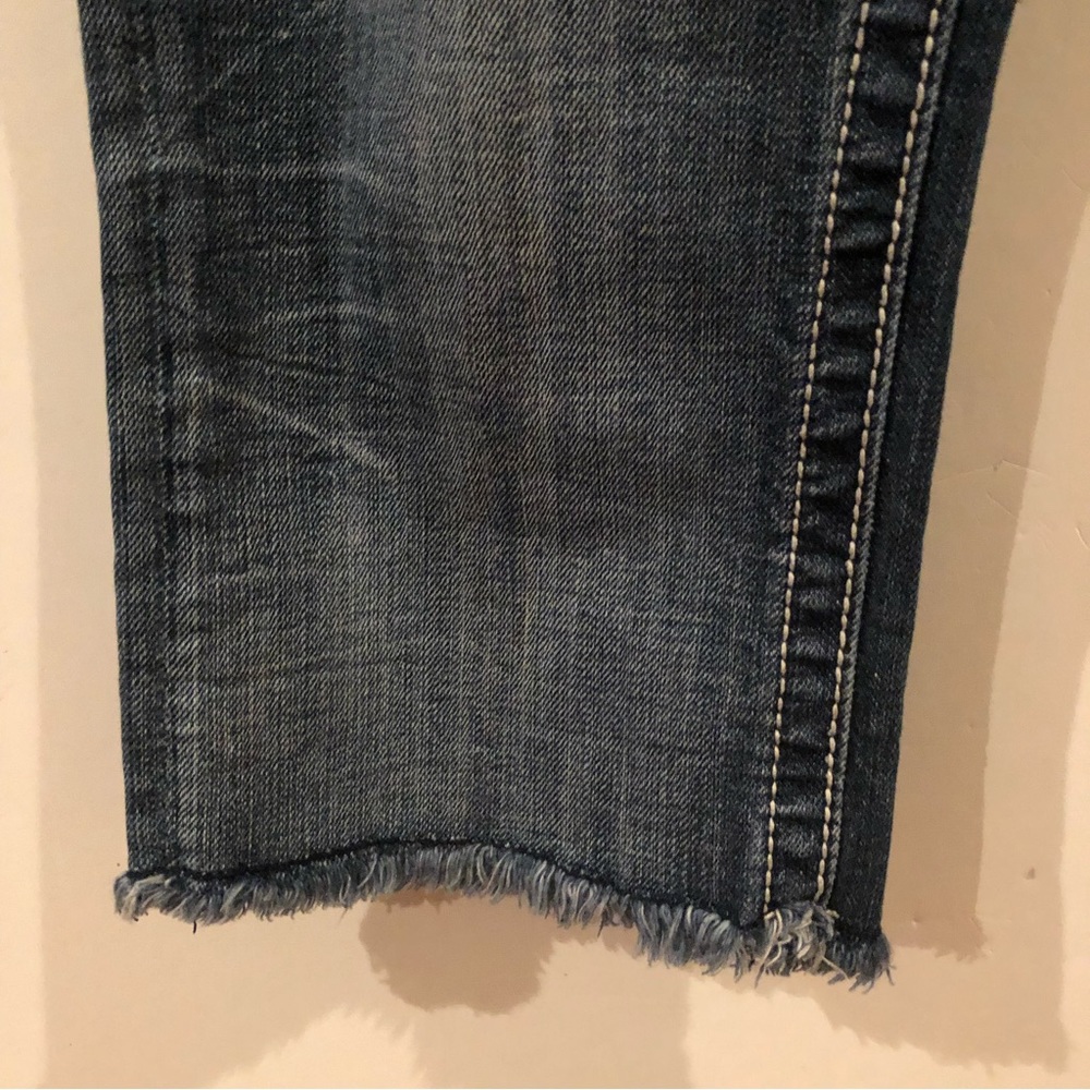 MISS ME Distressed Easy Capri JEANS 28 - Picture 7 of 16